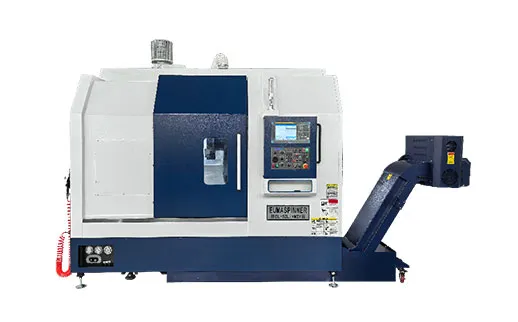 Double spindle turn-mill center with Y axis,Twin spindle turning and ...