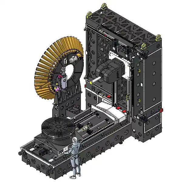 5-Axis Horizontal Machining Center