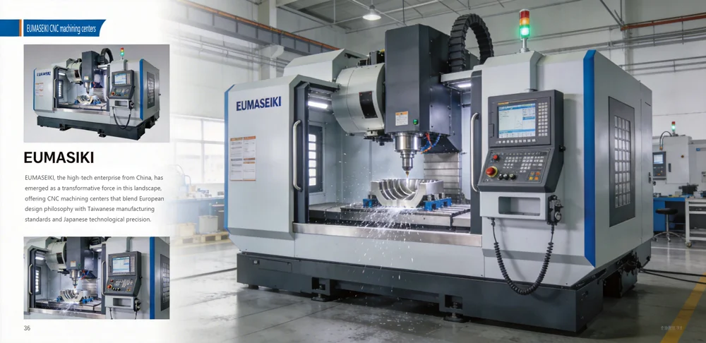 EUMASEIKI CNC machining centers in precision manufacturing operations